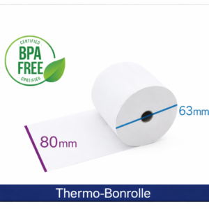 Thermobonrolle 80/63/12mm | 25/50 Stück