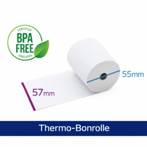 Thermo Bonrolle 57/55/12mm | 25/50 Stück