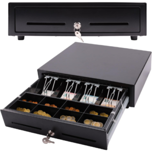 Geldschublade | L-Lade mit Metallführungen