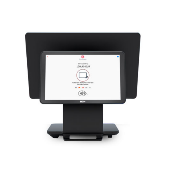 RCH KV V900 mit Kundendisplay (2) RCH AT15 KV-V900 15,6 Zoll Touch-Kasse mit Kundendisplay
