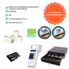 Komplettpaket KLARPOS5 Lite Mobile Kasse Foodtruck & Dienstleister mit eingebautem Drucker, TSE & 12 Monate Softwarepaket